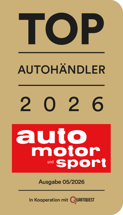 Auszeichnung: TOP Autohändler 2026 von auto motor und sport